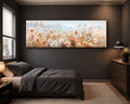 Delicate Wildflower Field canvas wall art, unframed canvas