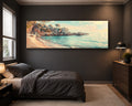 Turquoise Cove Beach canvas wall art, unframed canvas