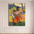 When Will You Marry by Paul Gauguin canvas wall art, unframed canvas
